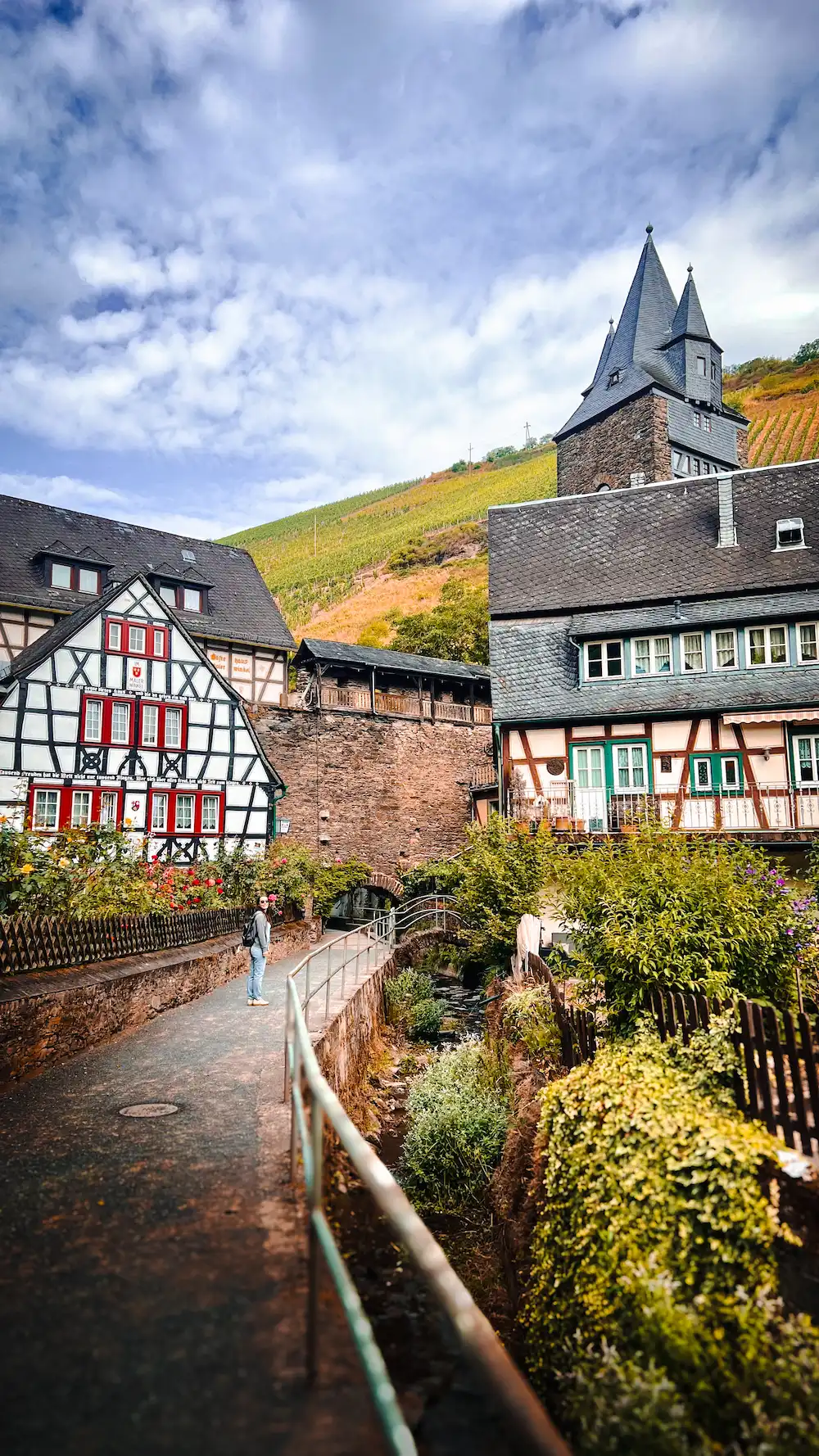 Half-Timbered Houses Bacharach Germany